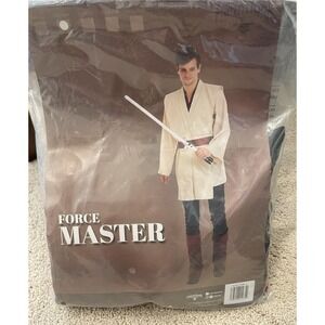 NEW‎ Adult Men's Jedi Costume Force Master Medium Robe And Belt Halloween